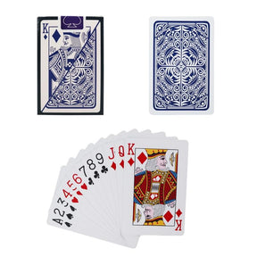 Carte de poker playing cards pattern bleu