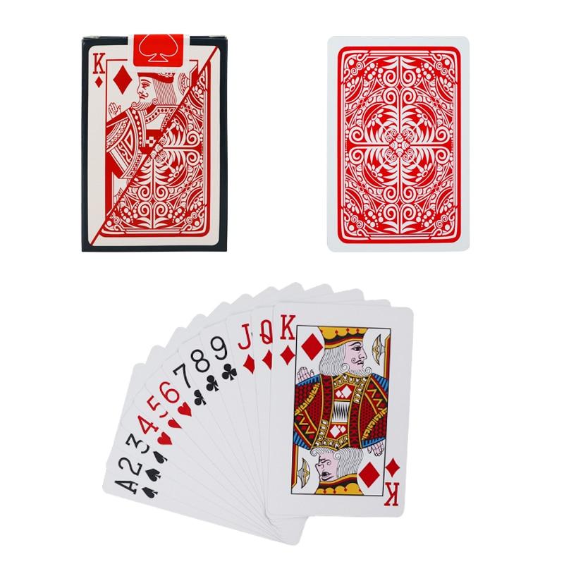 Lot 12 paquets - Jeu 54 cartes Poker - 100% Plastique - BCD JEUX