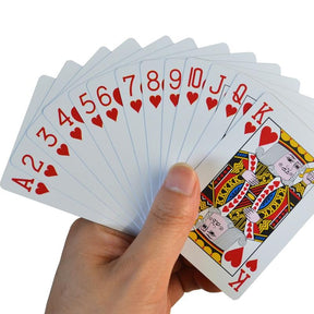 Carte de poker playing cards éventail