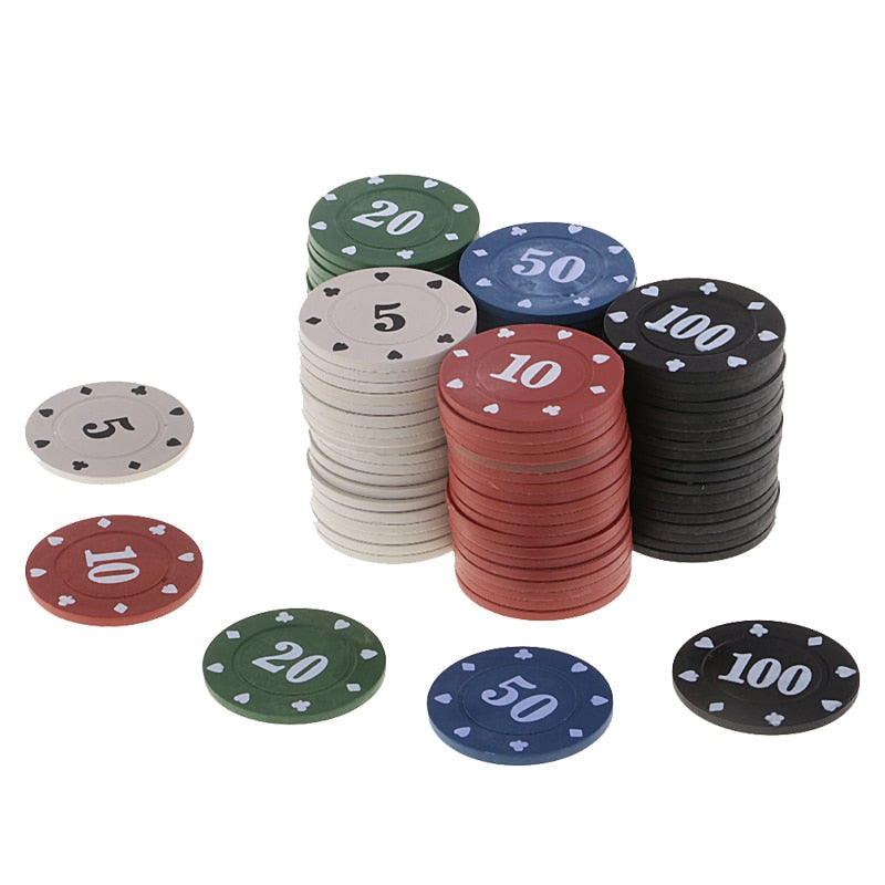 Protège-cartes de poker à inclinaison complète, jetons de casino