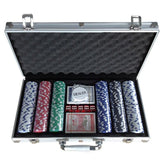 Une malette de poker 300 jetons avec insert métallique