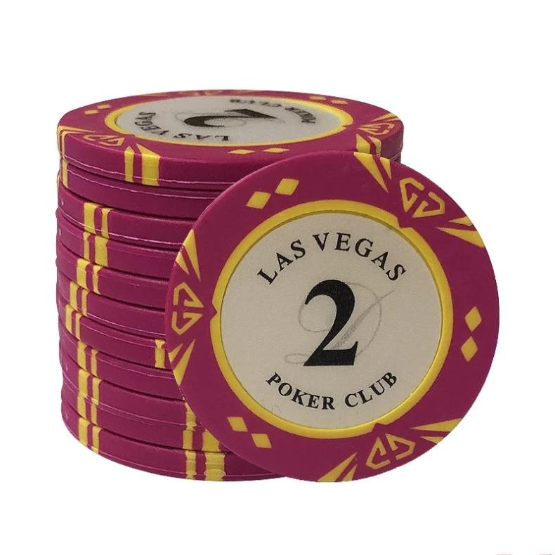 Jeton de poker Pegasi 11,5g rouge - 25pcs. - Jetons de Poker Texas