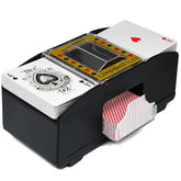 Mélangeur de cartes automatique pour mélanger des cartes de poker.
