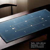 Tapis de poker professionnel 120 cm par 60 cm avec 2 mm d'épaisseur.